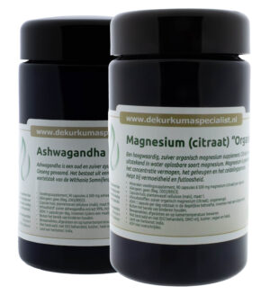 Magnesium & Ashwagandha (2 Flacons)