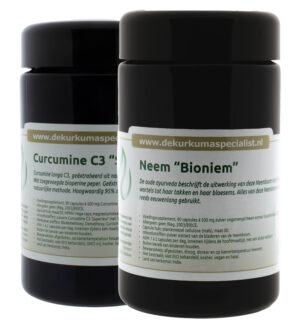 Curcumine C3 & Neem combinatie (flacons)