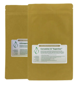 Curcumine C3 & Ashwagandha combinatie (Brievenbus verpakking)