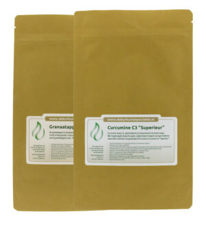 Curcumine C3 & Granaatappel combinatie (brievenbus verpakking)