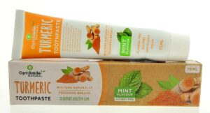 Kurkuma Tandpasta "Mint" (1 verpakking)