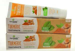 Kurkuma Tandpasta "Mint" (2 verpakkingen)