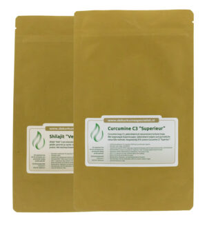 Curcumine C3 & Shilajit 'Vedic' combinatie (brievenbus verpakking)