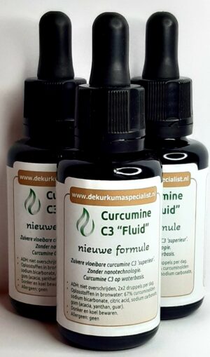 Curcumine C3 ‘Fluid’ - (Voordeel Verpakking)