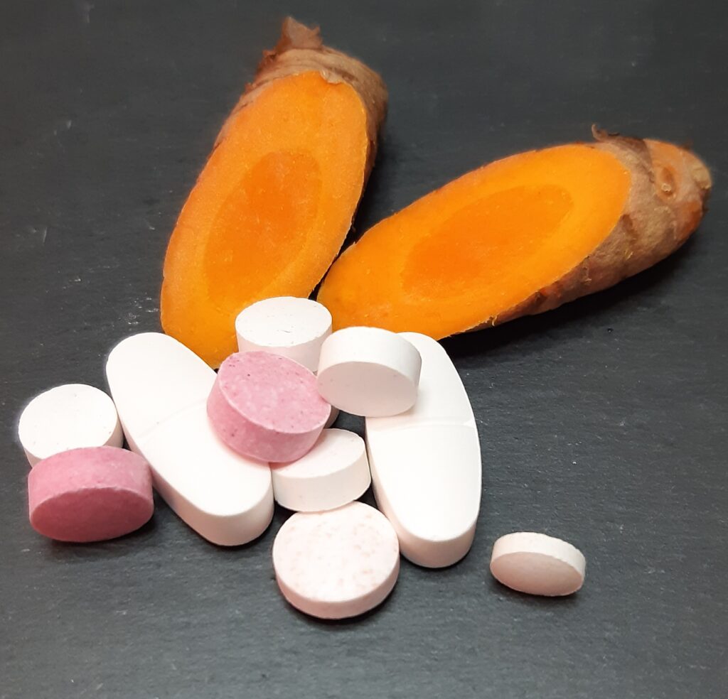 kurkuma en medicijnen