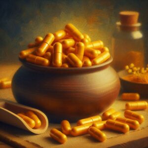Kurkuma capsules